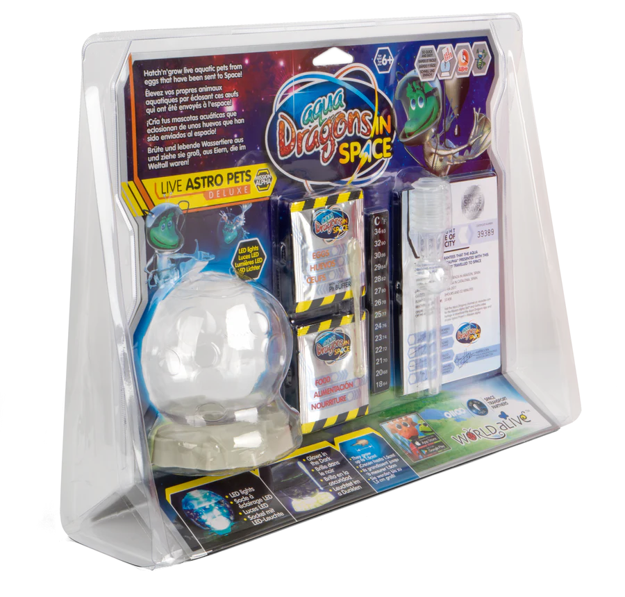 Aqua Dragons Astro Pets Deluxe collector kit featuring Aqua Dragons brine shrimp